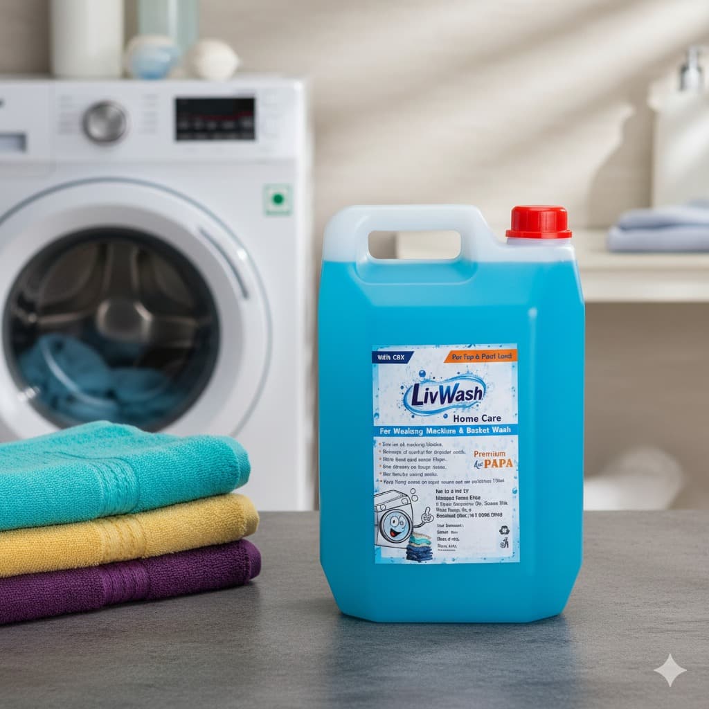 Washing Machine Liquid by LivWash Home Care